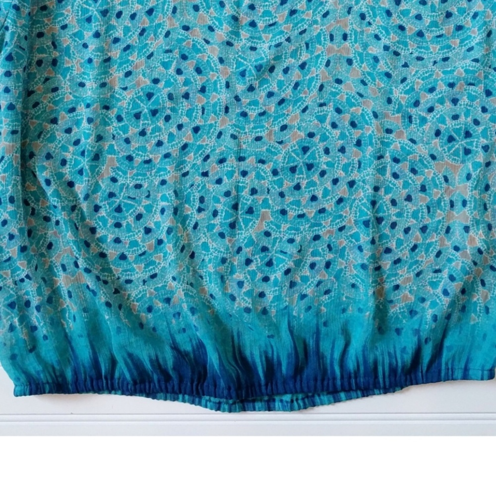 Lucky Brand | Peasant Top, Size Medium - Picture 4 of 4